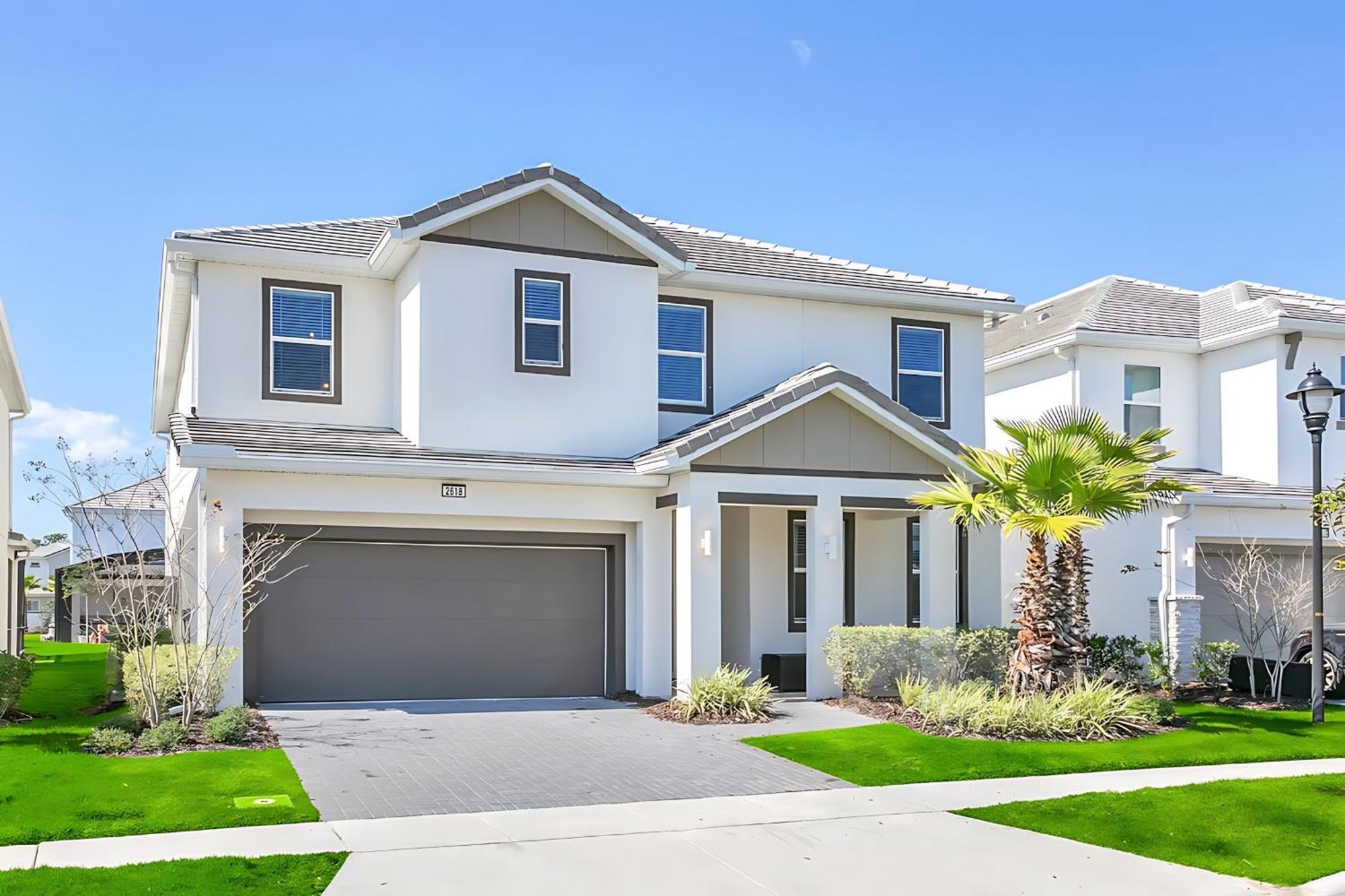 10Br Luxury Home Near Disney W Pool & Games Room Киссимми Экстерьер фото