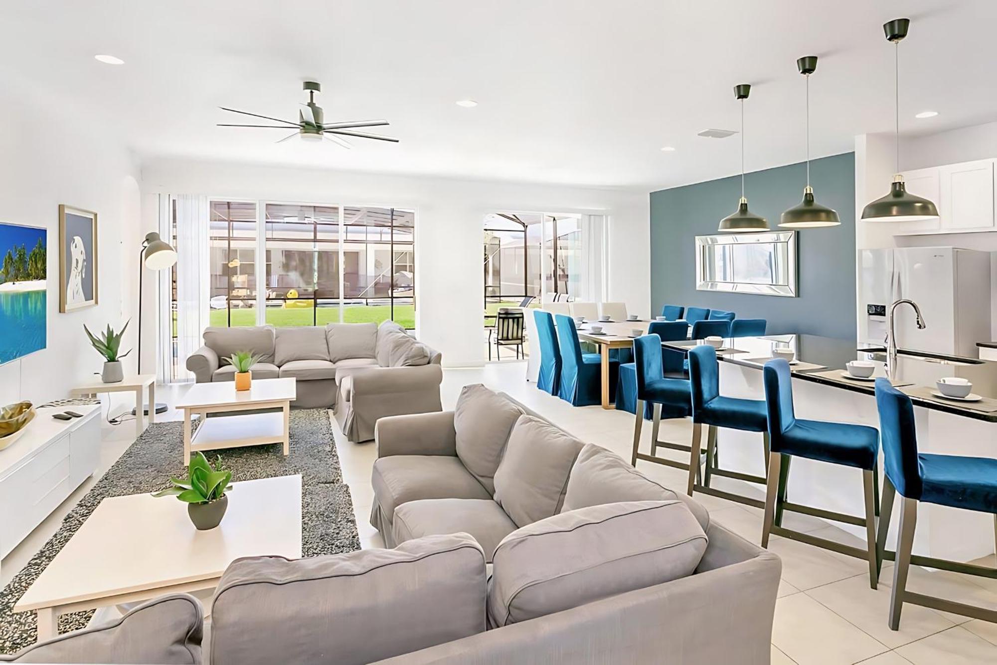 10Br Luxury Home Near Disney W Pool & Games Room Киссимми Экстерьер фото